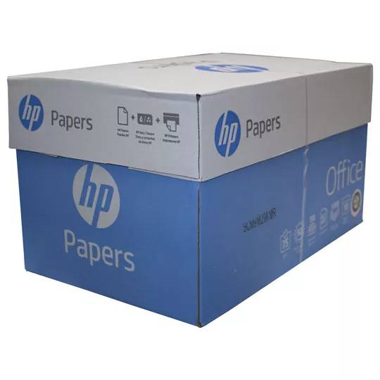 Papel HP tamaño carta 75gr blanco 92 de blancura - Pack 10 resmas 5000 hojas Imagen principal del producto