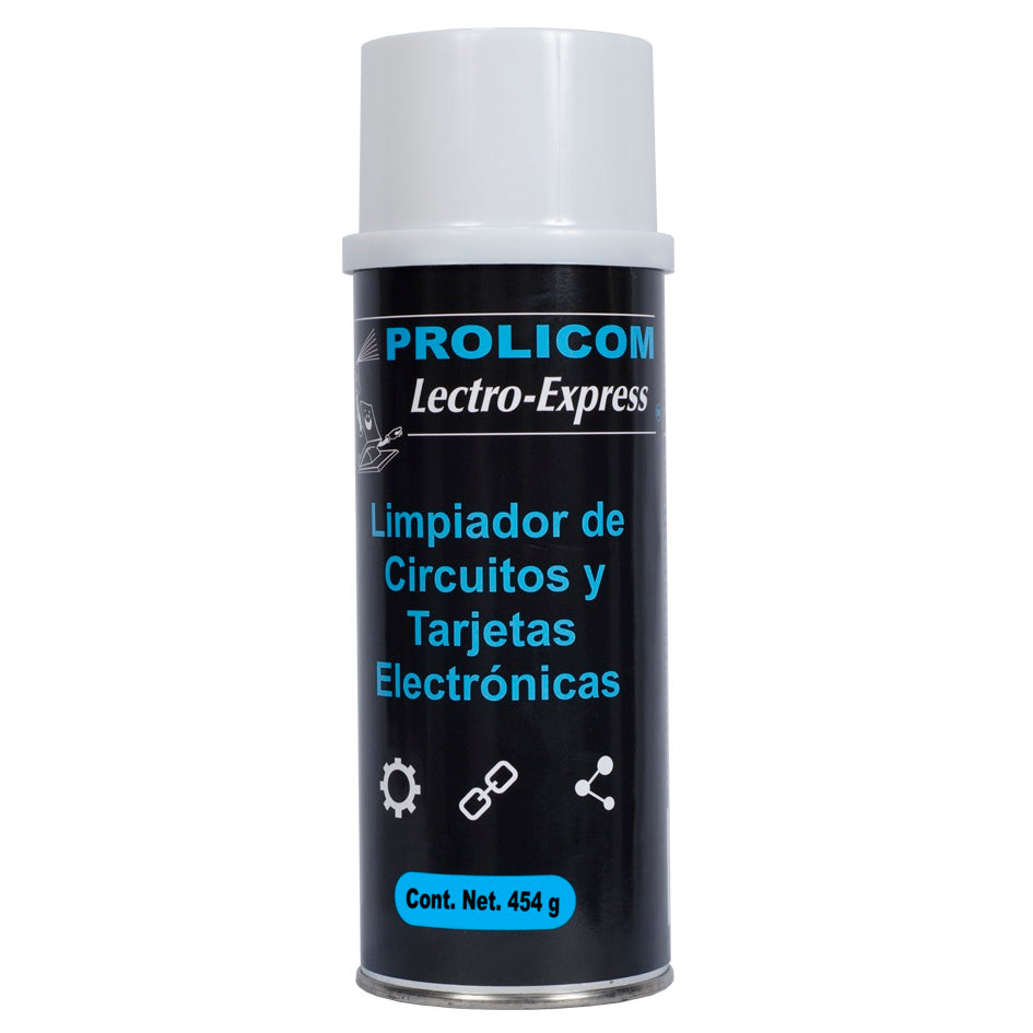 Limpiador antiestático PROLICOM LECTRO-EXPRESS 454ml - Spray para circuitos