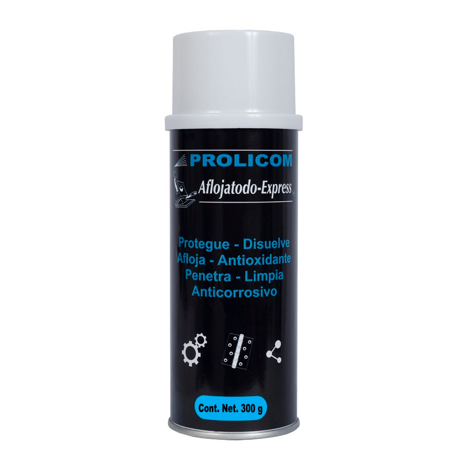 Limpiador y Protector PROLICOM Afloja Todo Express 300g - Disuelve y Protege