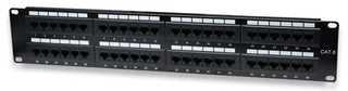 Panel de Parcheo Intellinet 560283 Cat 6 - 48 Puertos 2 Niveles Rack Imagen principal del producto