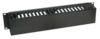 Organizador de Cables Intellinet 168458 19" - Con Tapa Plástica para Racks