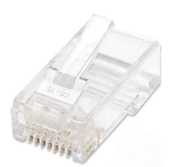 Plug RJ45 Intellinet 502344 Cat 6 UTP - Pack 100 piezas Multifilar Imagen principal del producto