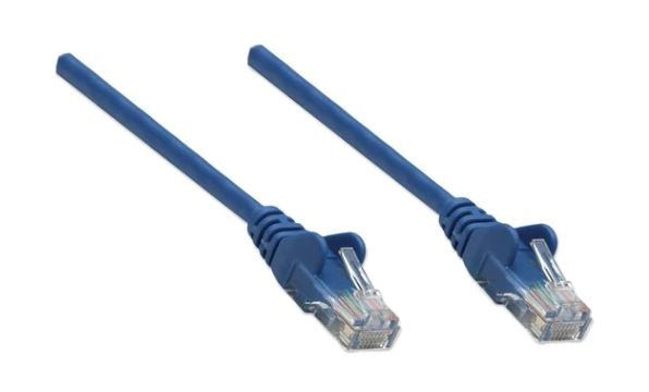 Cable de Red INTELLINET Cat6 2.0 m RJ45 - Contactos Dorados, Azul Imagen principal del producto