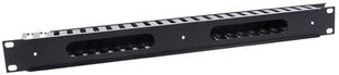 Organizador Horizontal Intellinet 169950 19" 1U - Metálico 5cm