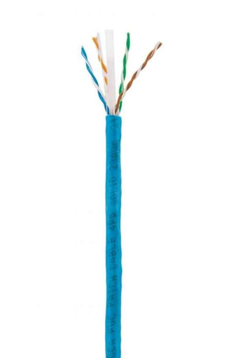 Bobina Cable UTP INTELLINET 704670 - CAT 6, 305m, Azul Imagen principal del producto