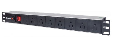 PDU Intellinet 713993 - 8 Salidas Rack 19" Protección Sobrecarga Imagen principal del producto