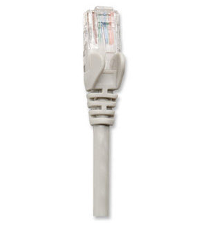 Cable de Red INTELLINET 318921 Cat5e 1m - RJ-45 Macho/Macho Gris Imagen principal del producto