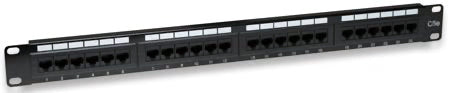 Panel de Parcheo Intellinet 513555 CAT5e 24 Puertos - 1U Rack Imagen principal del producto