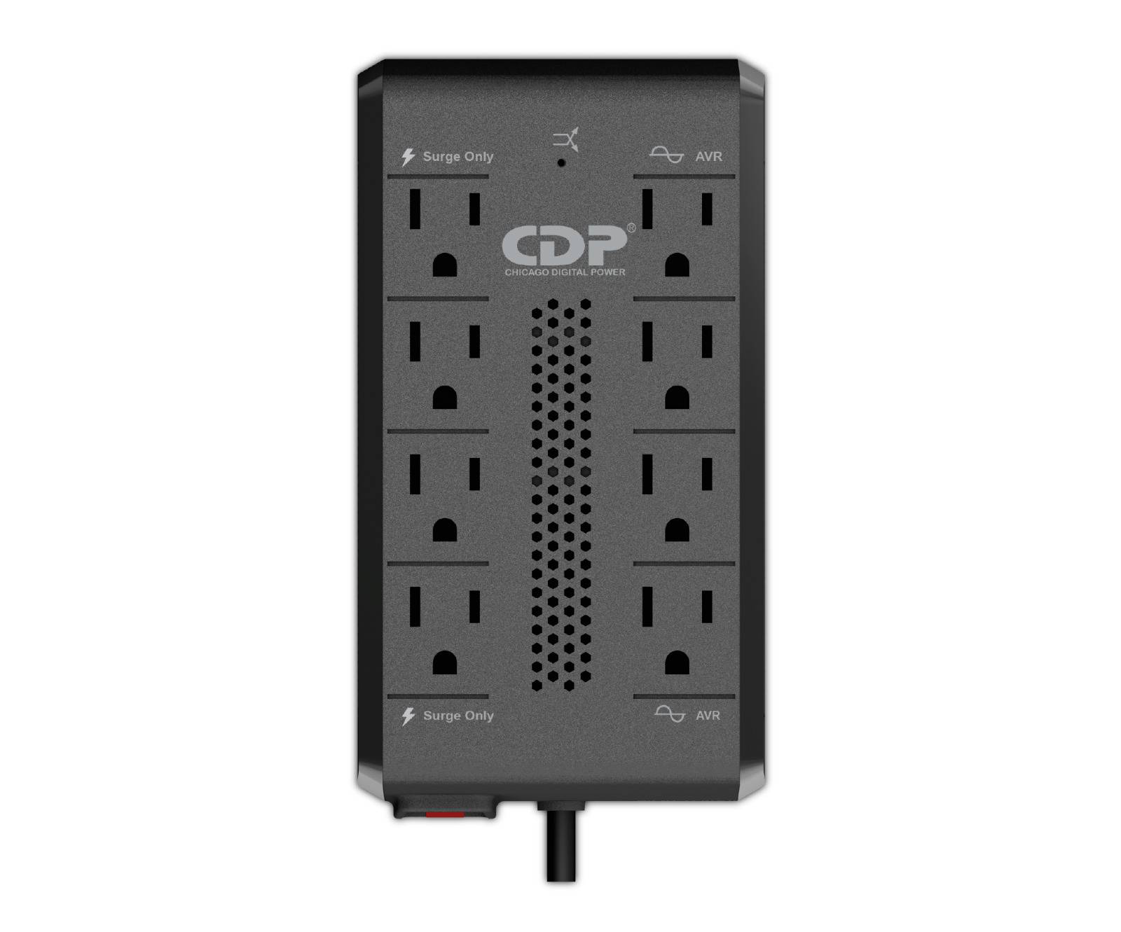 Regulador de Voltaje CDP RAVR1408 1410VA 700W - 8 Salidas y AVR Imagen principal del producto