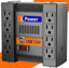 Regulador de Voltaje Complet ERV-9-002 - 1300VA, 8 Contactos, Supresor Integrado
