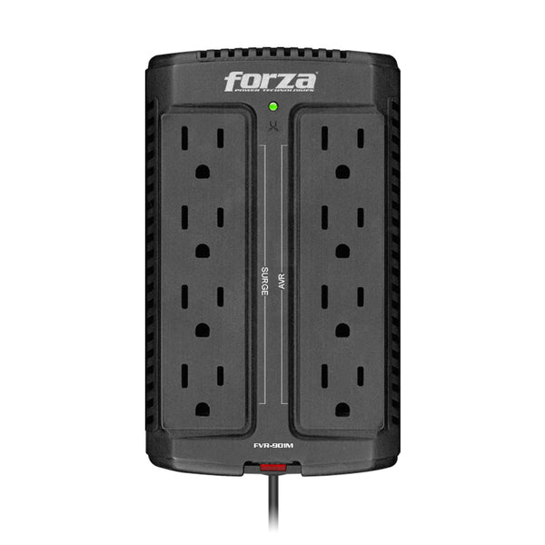 Regulador FORZA FVR-901M 900VA/450W - 8 Tomas de Corriente Imagen principal del producto