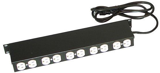 Barra Multicontacto NORTH SYSTEM NORTH612-BKT - 10 Contactos, Negro