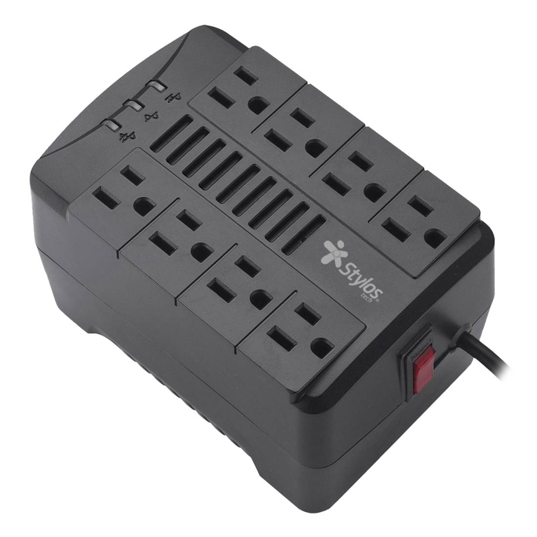 Regulador Stylos STTR480B 480W AVR - Protección de voltaje Imagen principal del producto