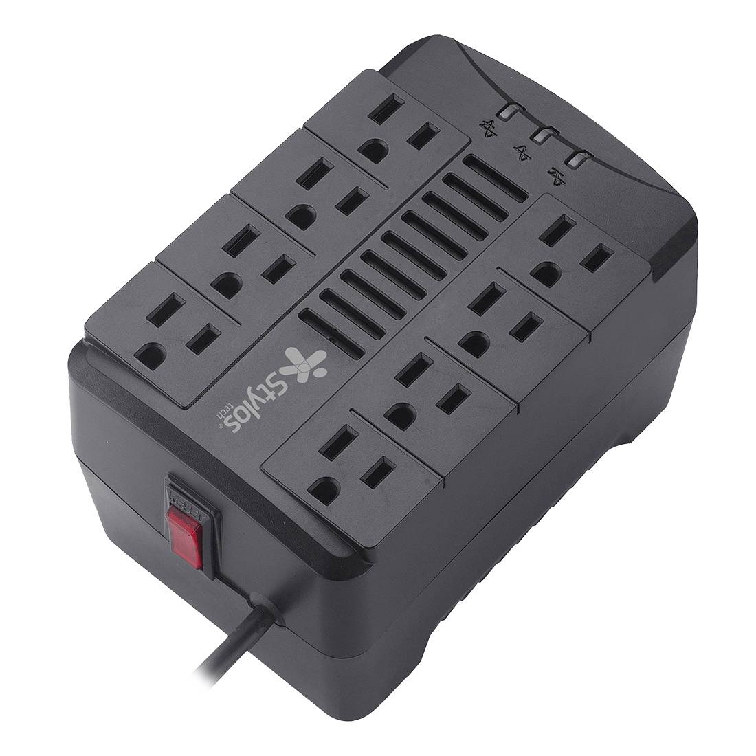 Regulador Stylos STTR650B 650W AVR - Protección de Voltaje Imagen principal del producto