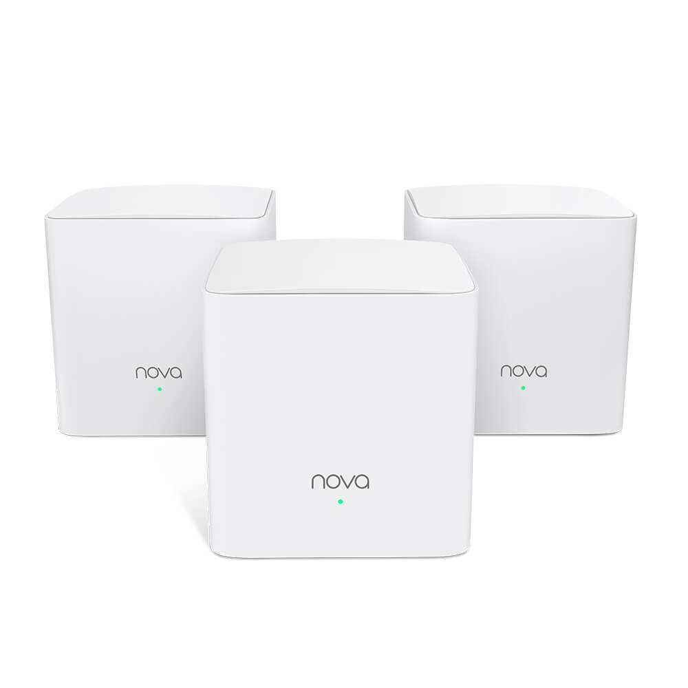 Router Mesh Tenda MW5G 3-Pack Wi-Fi AC1200 - Cobertura Total