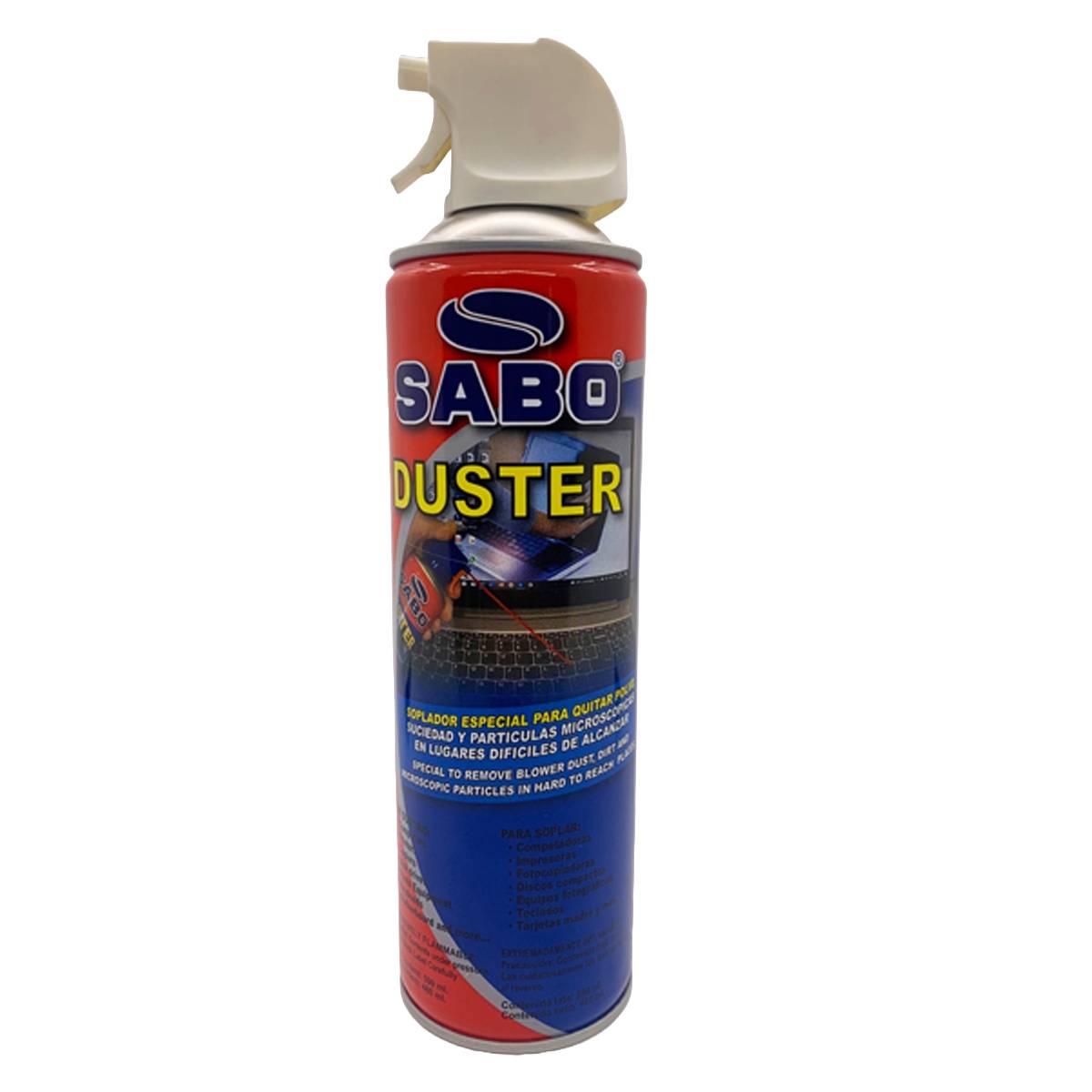 Duster Aire Comprimido SABO 590ml Modelo 053-300 - Limpieza Profesional