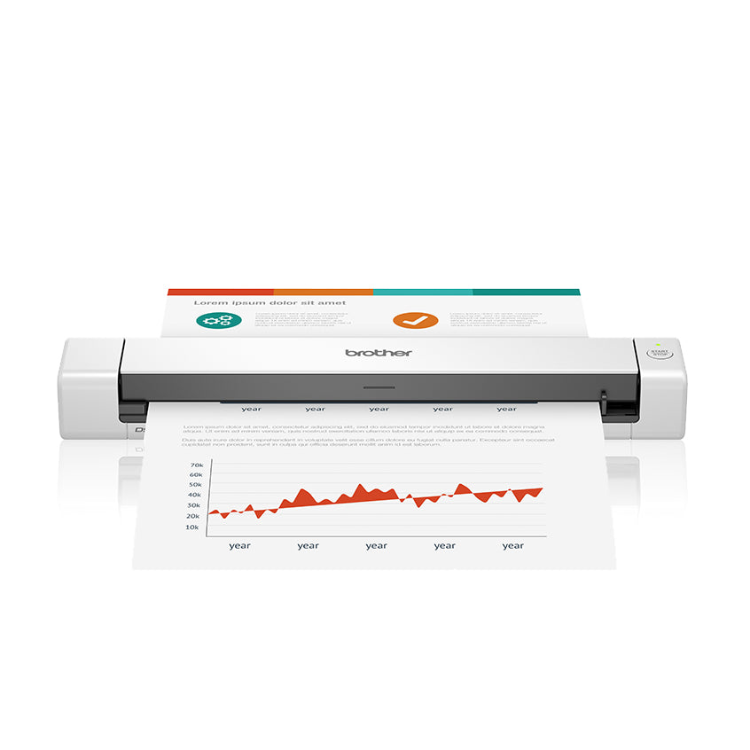Escáner portátil Brother DS640 - 15 ppm, USB 3.0, escanea credenciales y documentos Imagen principal del producto