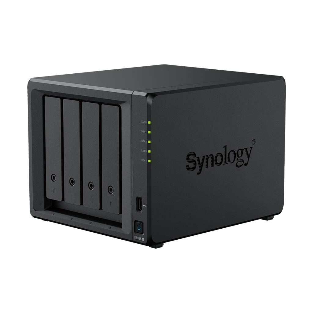 Servidor NAS Synology DS925+ 4 Bahías - Almacenamiento Empresarial de Alto Rendimiento