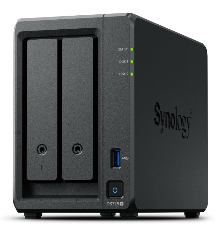 Servidor NAS Synology DS725+ 2 Bahías - Almacenamiento en Red Profesional Imagen principal del producto