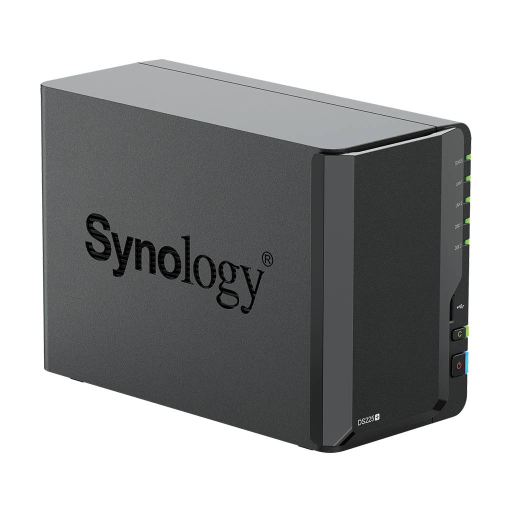 Servidor NAS Synology DS225+ 2 Bahías - Almacenamiento en Red