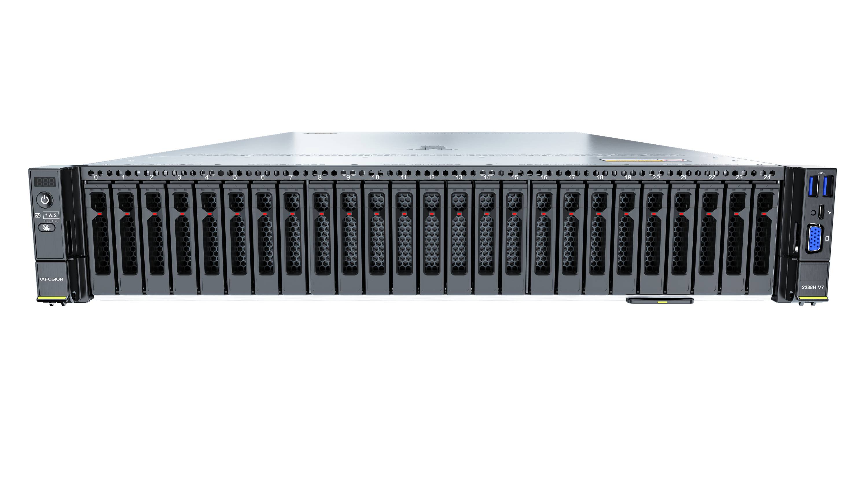 Servidor de Rack Xfusion 2288H V7-S24NAF Intel Xeon Silver 4510 - 2U