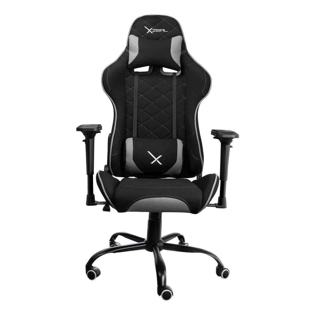 Silla Gamer Xzeal XZ25 Negro - Diseño Ergonómico y Resistente