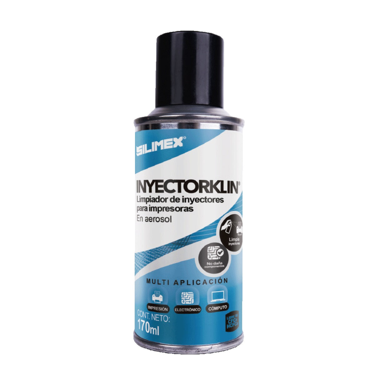 Limpiador de Cabezales SILIMEX Injector Klin - Limpieza Profesional Blanco