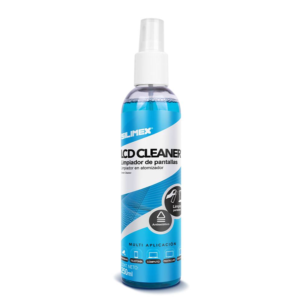 Limpiador antiestático SILIMEX LCD Cleaner 250ML - Atomizador para pantallas