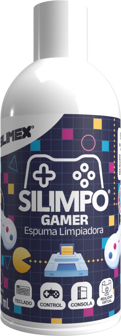 Espuma Limpiadora SILIMEX SILIMPO GAMER 300 ML - Para Equipos Gaming Imagen principal del producto