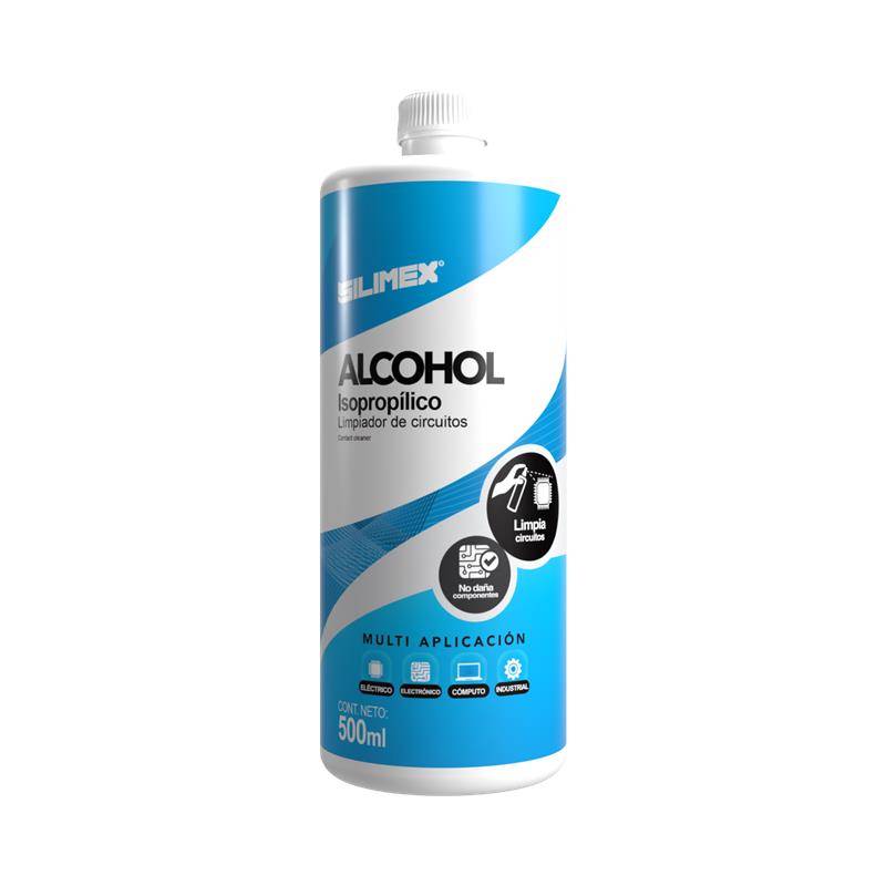 Alcohol Isopropilico Silimex IsoPro 500 ml - Limpieza Profesional Imagen principal del producto