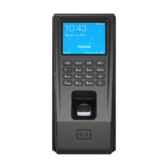 Control de Acceso Anviz AN-EP30-WIFI - Asistencia y WiFi, Negro Imagen principal del producto