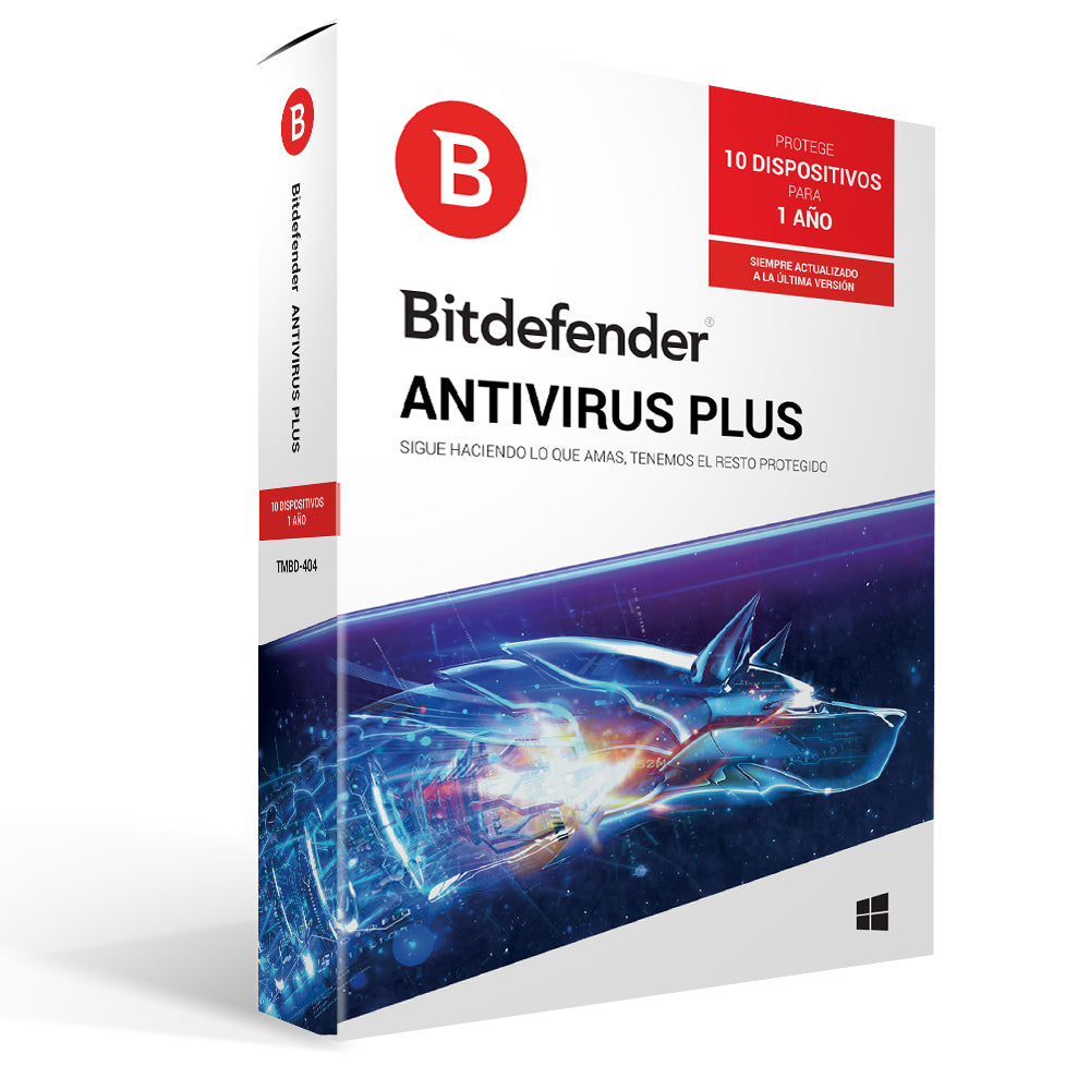 Antivirus Bitdefender TMBD-404 - 10 Licencias 1 Año