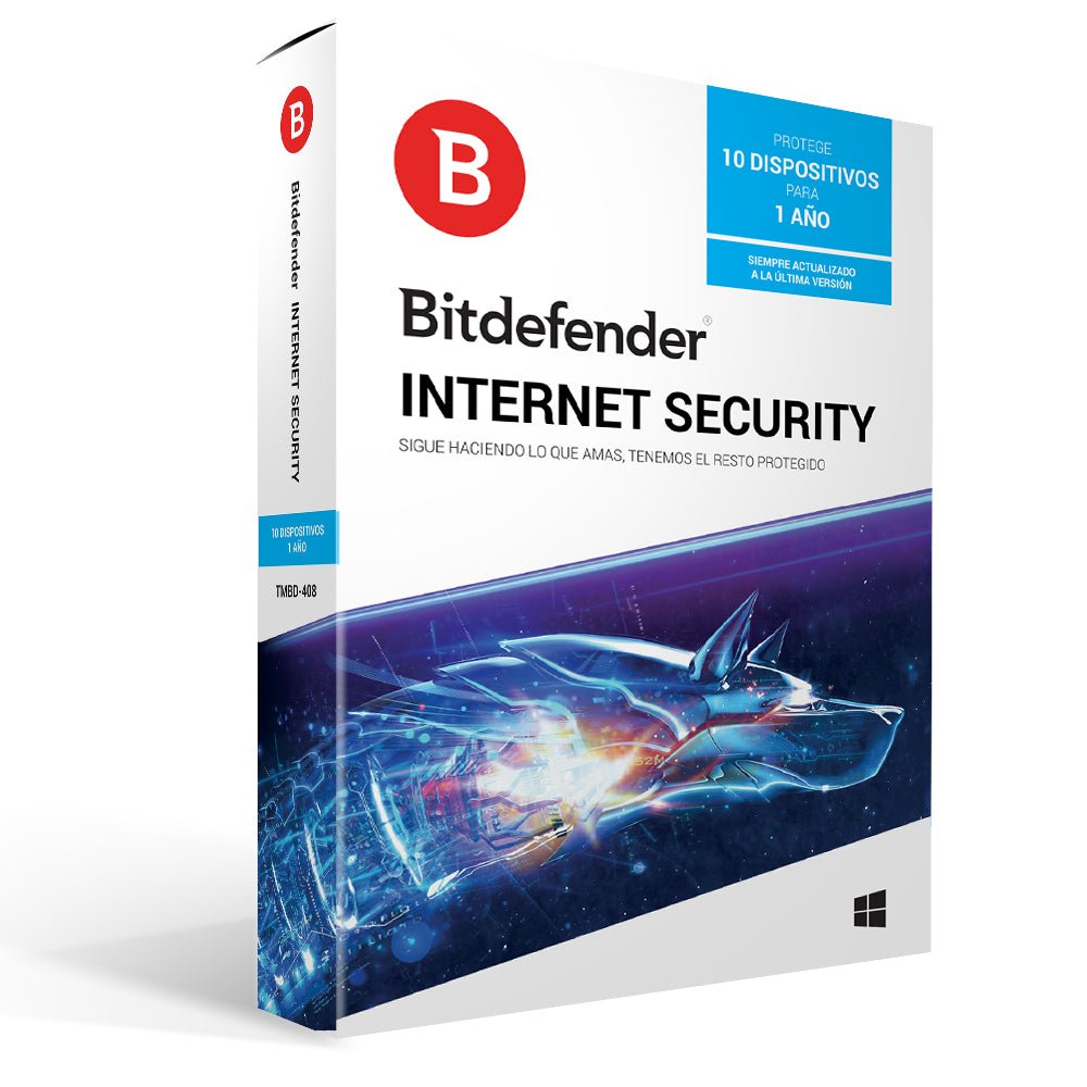 Antivirus Bitdefender TMBD-408 - 10 Licencias, 1 Año Protección Total Imagen principal del producto