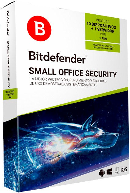 Antivirus Bitdefender Small Office Security 10 usuarios + 1 servidor Imagen principal del producto