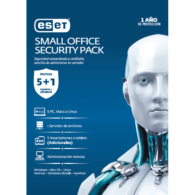 Antivirus ESET Small Office Security Pack - 5 Licencias, Protección Empresarial Imagen principal del producto