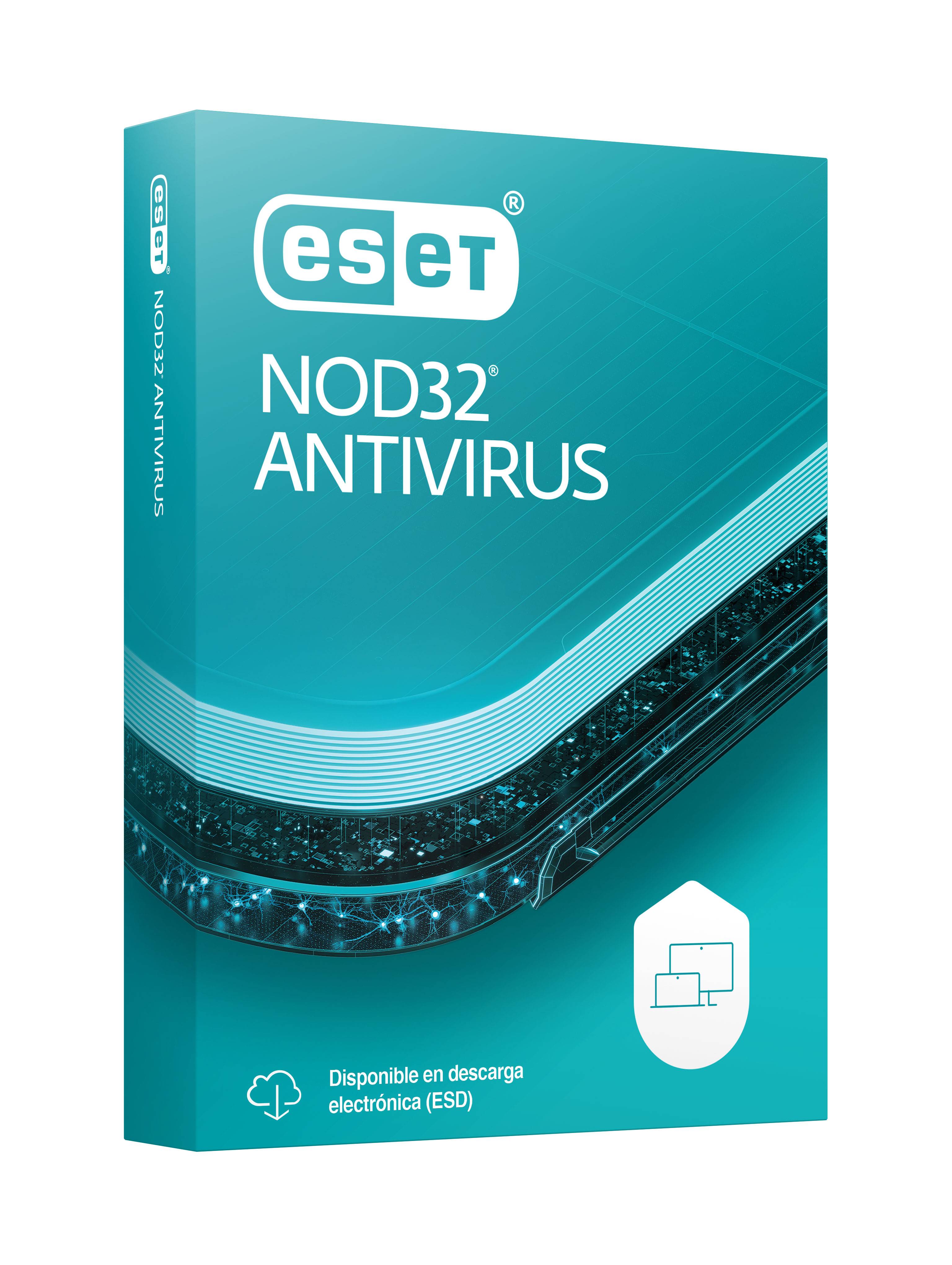Antivirus ESET NOD32 3 Licencias 1 Año - Protección Avanzada TMESET-502 Imagen principal del producto