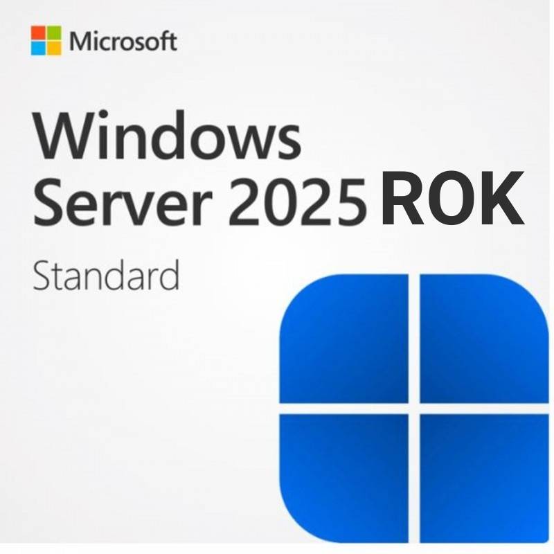 Windows Server 2025 Standard ROK HPE - 16 núcleos, Multiidioma Imagen principal del producto