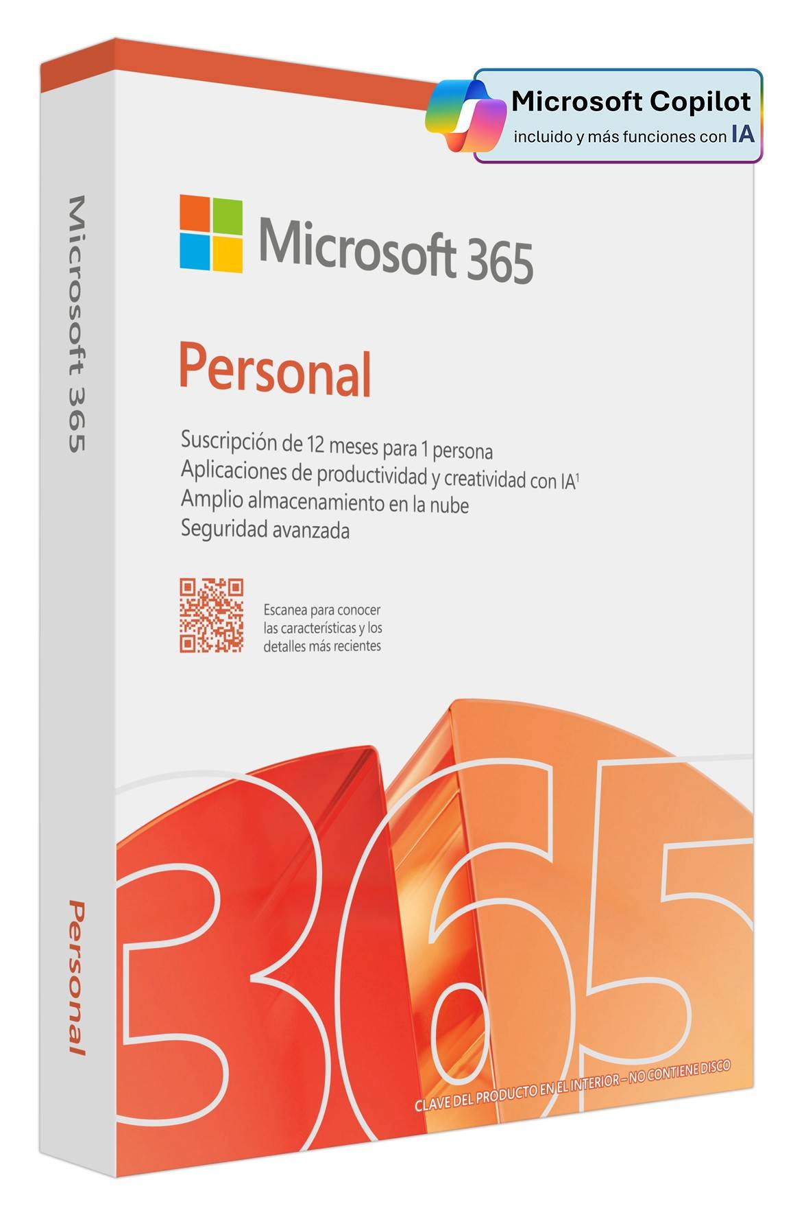 Microsoft 365 Personal - Licencia Anual para 1 Usuario