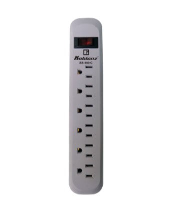 Supresor de Picos Koblenz SS-460-C 460 Joules - 6 Contactos Aterrizados Imagen principal del producto