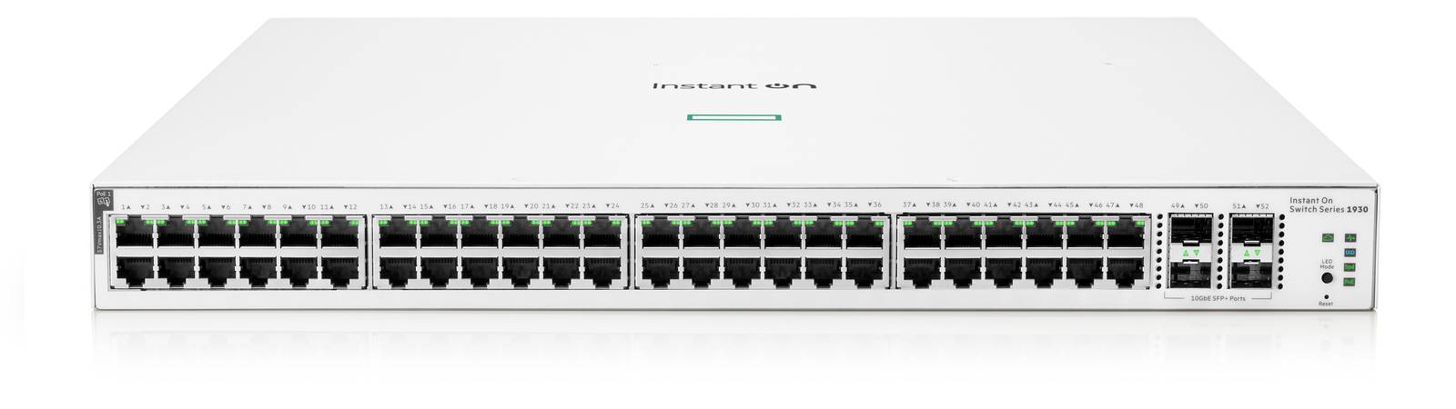 Switch Aruba Instant On 1930 - 48 Puertos PoE Gigabit + 4 SFP+ 10GbE Imagen principal del producto