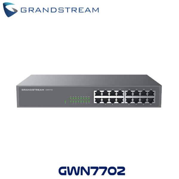 Switch Grandstream GWN7702 16 Puertos Gigabit - MDI/MDIX Automático, Gabinete Metálico Imagen principal del producto