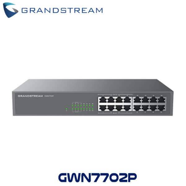 Switch Grandstream GWN7702p 16 Puertos Gigabit - 8 Puertos PoE 802.3af/at