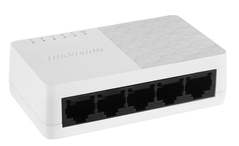 Switch Hikvision DS-3E0105D-O 5 Puertos 10/100 Mbps Escritorio Imagen principal del producto