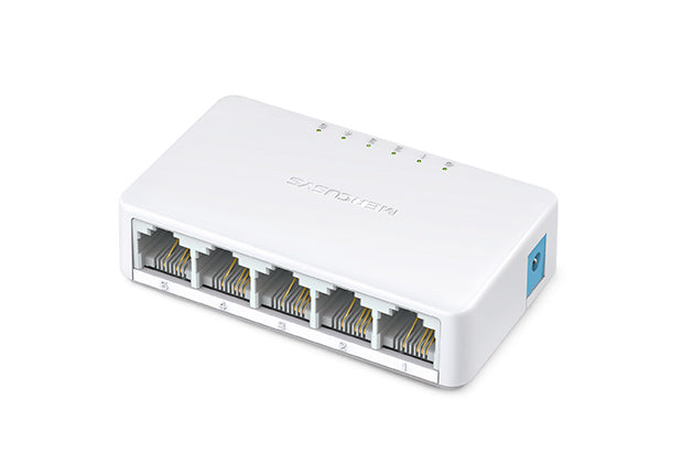Switch Mercusys MS105 5 Puertos 10/100Mbps - Compacto para Escritorio Imagen principal del producto