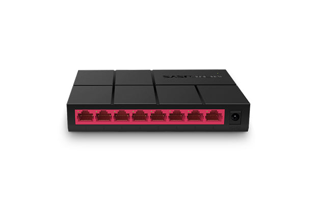 Switch Mercusys MS108G 8 Puertos Gigabit - Plug and Play Compacto