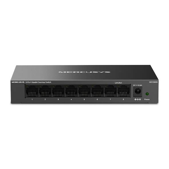Switch Gigabit Mercusys MS108GS 8 Puertos - Escritorio, Ethernet Imagen principal del producto