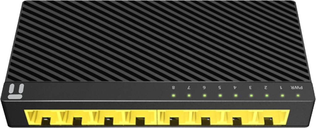 Switch NETIS ST3108GC 8 Puertos Gigabit - Escritorio compacto, No administrable