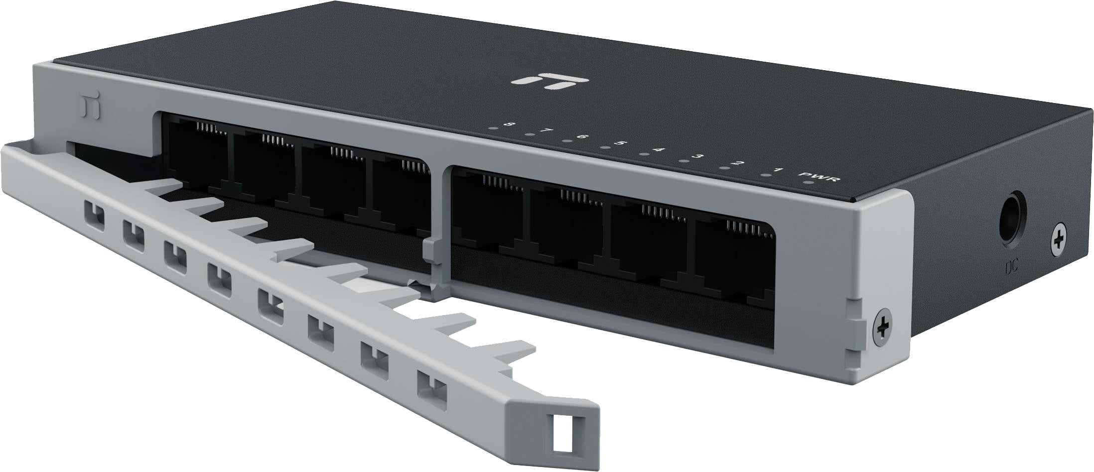 Switch NETIS ST108D 8 Puertos 10/100Mbps - Carcasa Metálica y Conexión Segura Imagen principal del producto