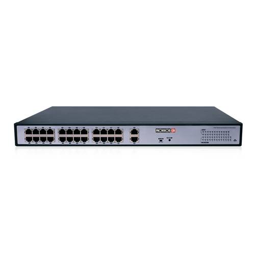 Switch PoE 24 Puertos PROVISION-ISR OES-24300C+2G - 300W, 2 Uplink Giga Imagen principal del producto