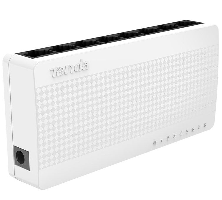 Switch Tenda S108 8 Puertos - Fast Ethernet 200 Mbps Imagen principal del producto